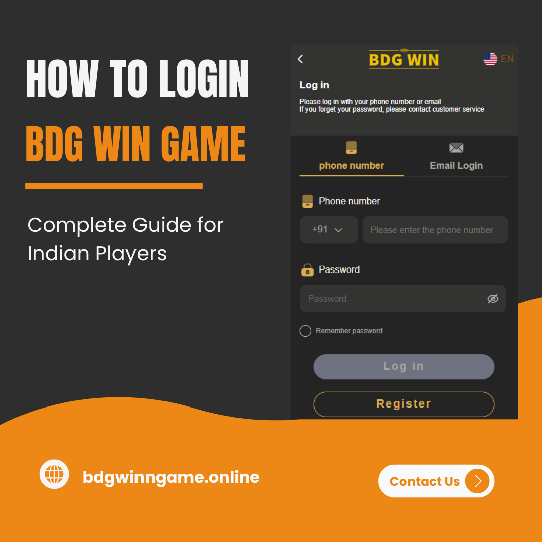 How to Login BDG Win Game